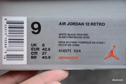 HE RETRO GOT (2018) GAME JORDAN 414571-104 13 AIR 1031